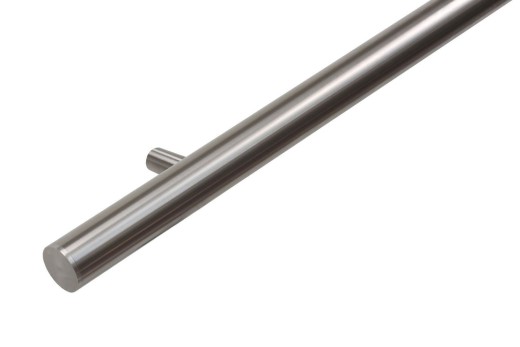 RVS trapleuning rond Ø42,4mm inclusief leuningdragers type K