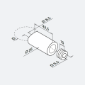 RVS leuningdrager type K